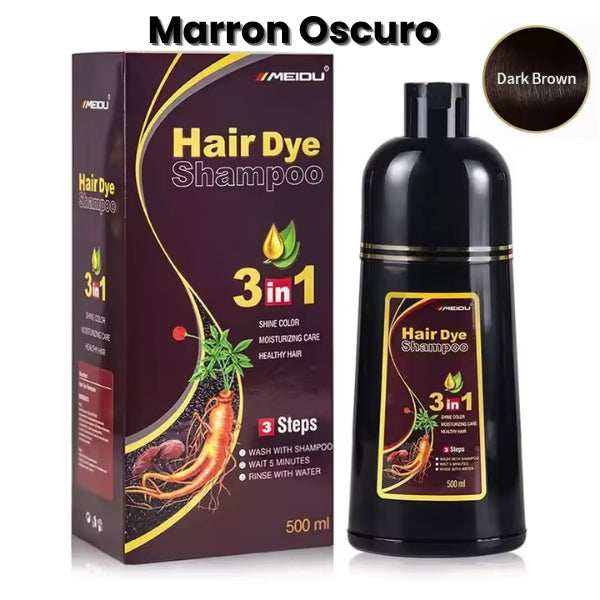 SHAMPOO UNISEX CUBRE CANAS 3 EN 1