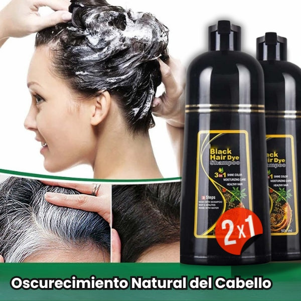 SHAMPOO UNISEX CUBRE CANAS 3 EN 1