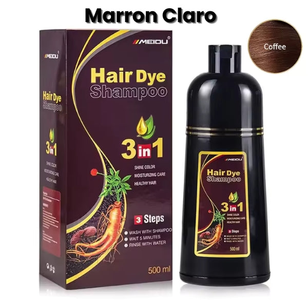 SHAMPOO UNISEX CUBRE CANAS 3 EN 1