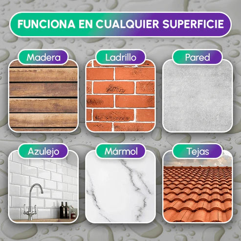 SELLADOR IMPERMEABLE TRANSPARENTE DE ALTA RESISTENCIA