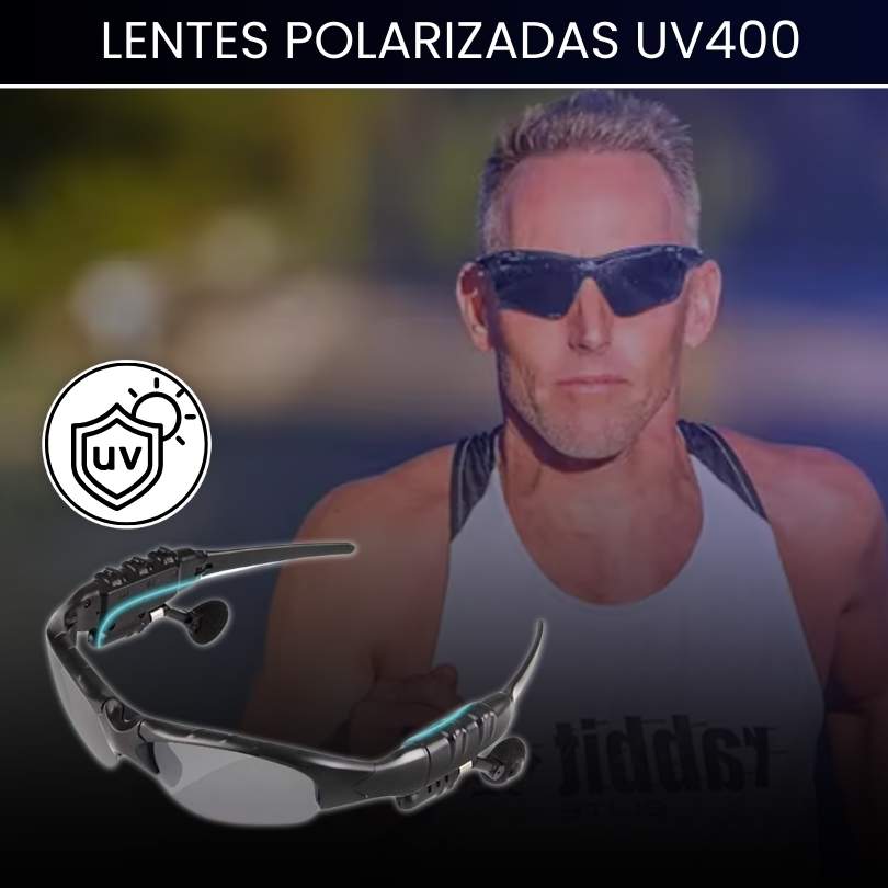 GAFAS Y AUDIFONOS BLUETOOTH
