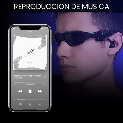 GAFAS Y AUDIFONOS BLUETOOTH
